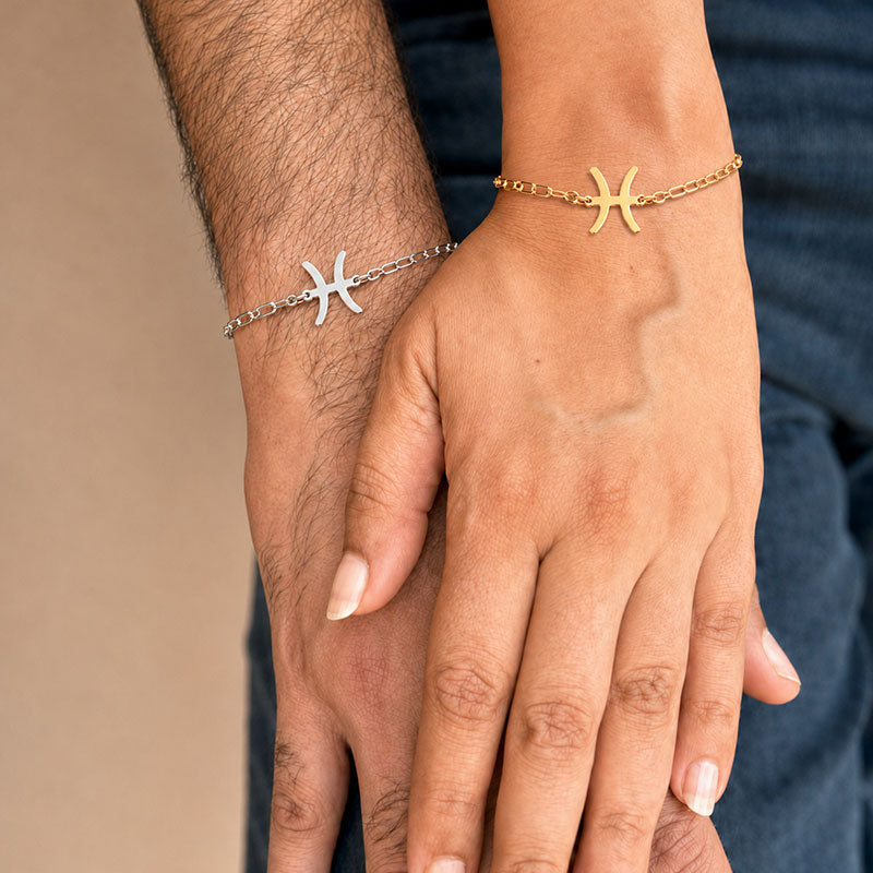 Pisces Zodiac Bracelet