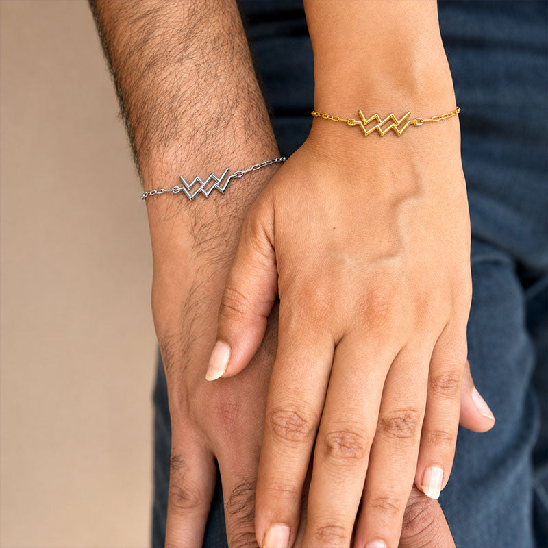 Aquarius Zodiac Bracelet