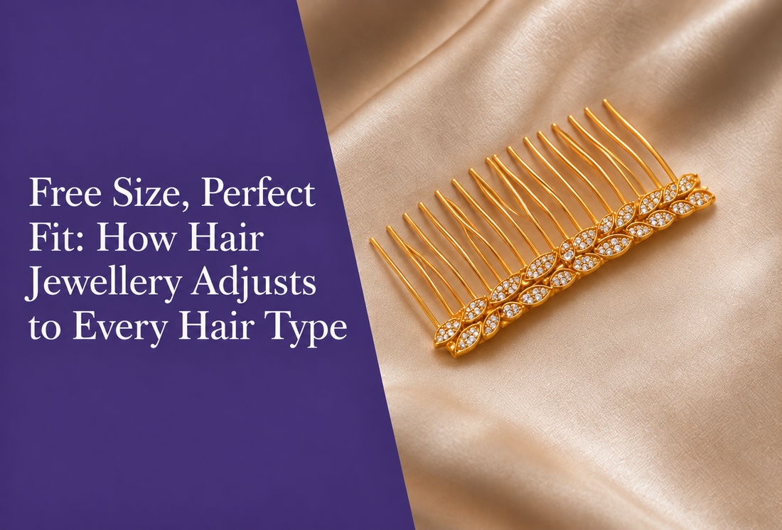 Free Size, Perfect Fit: How Hair Jewellery Adjusts to Every Hair Type