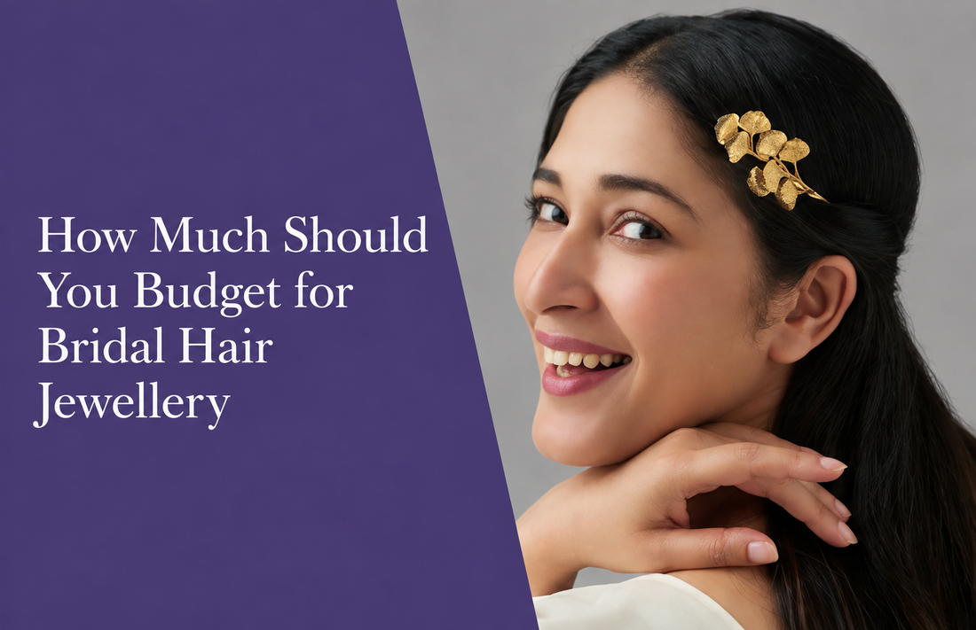 How Much Should You Budget for Bridal Hair Jewellery