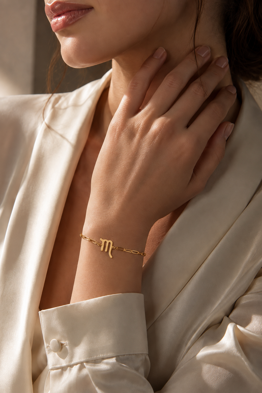 Scorpio Zodiac Bracelet