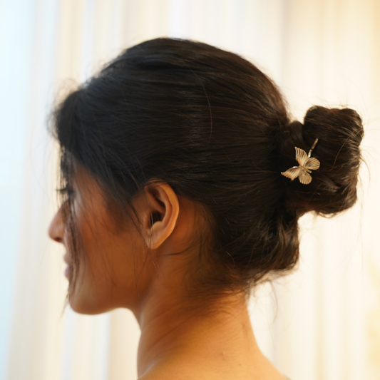 Butterfly Kiss (French HairPin)