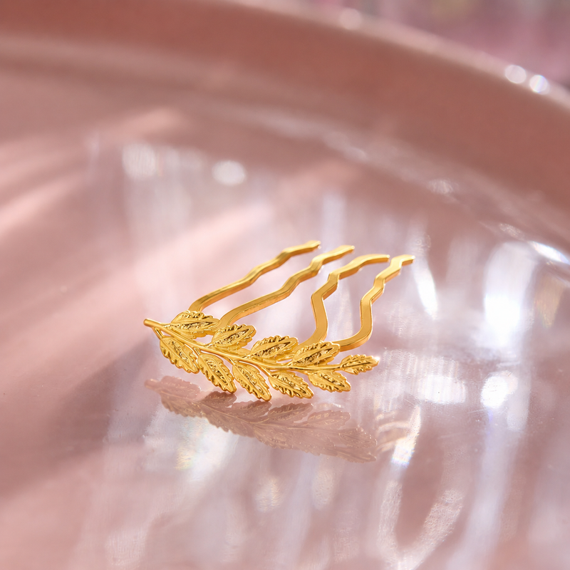 Olive Crest (French HairPin)
