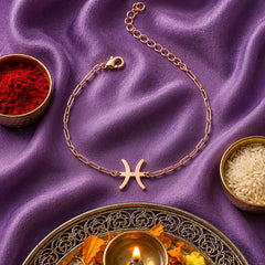Pisces Rakhi Bracelet