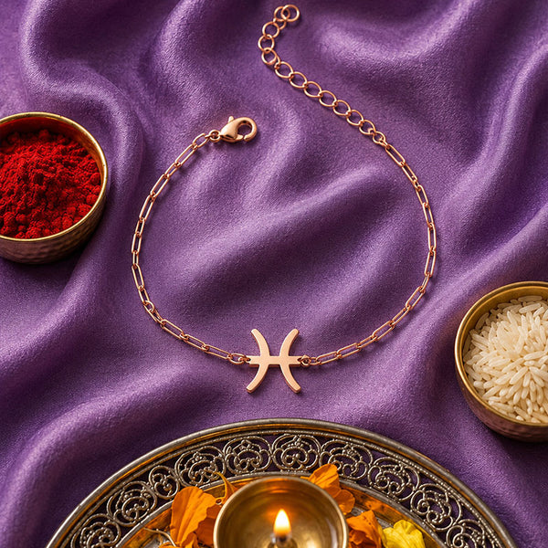 Pisces Rakhi Bracelet