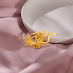 Divine Feather (French HairPin)