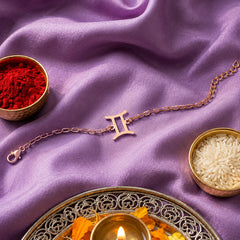 Gemini Rakhi Bracelet
