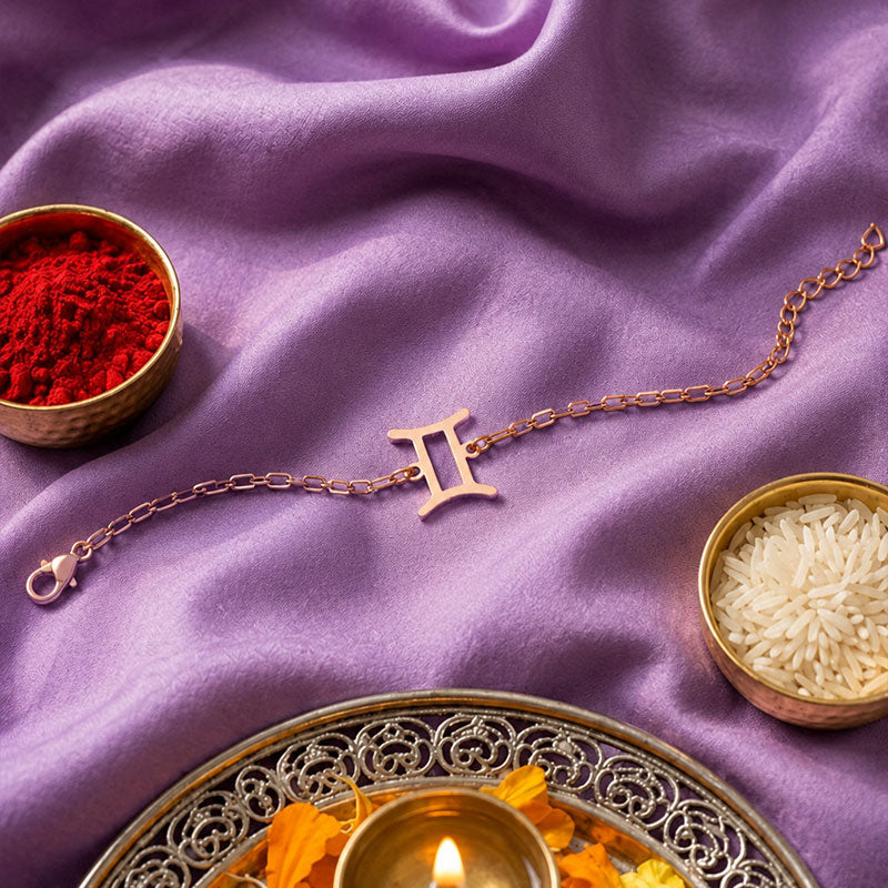 Gemini Rakhi Bracelet