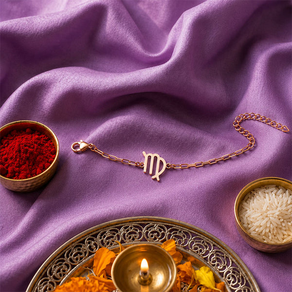 Virgo Rakhi Bracelet