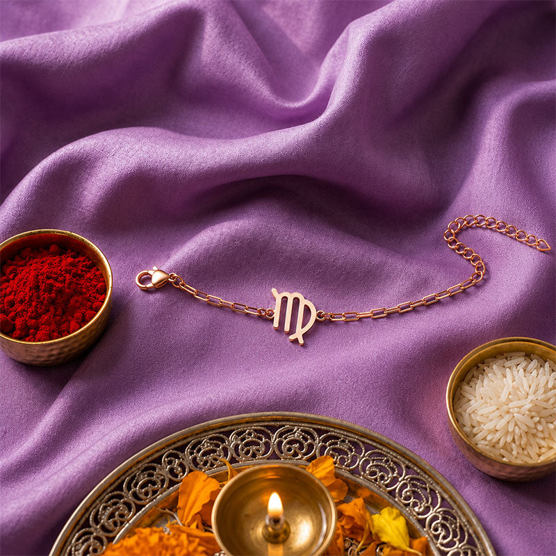 Virgo Rakhi Bracelet