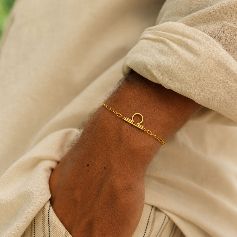 Libra Zodiac Bracelet