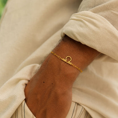 Libra Zodiac Bracelet