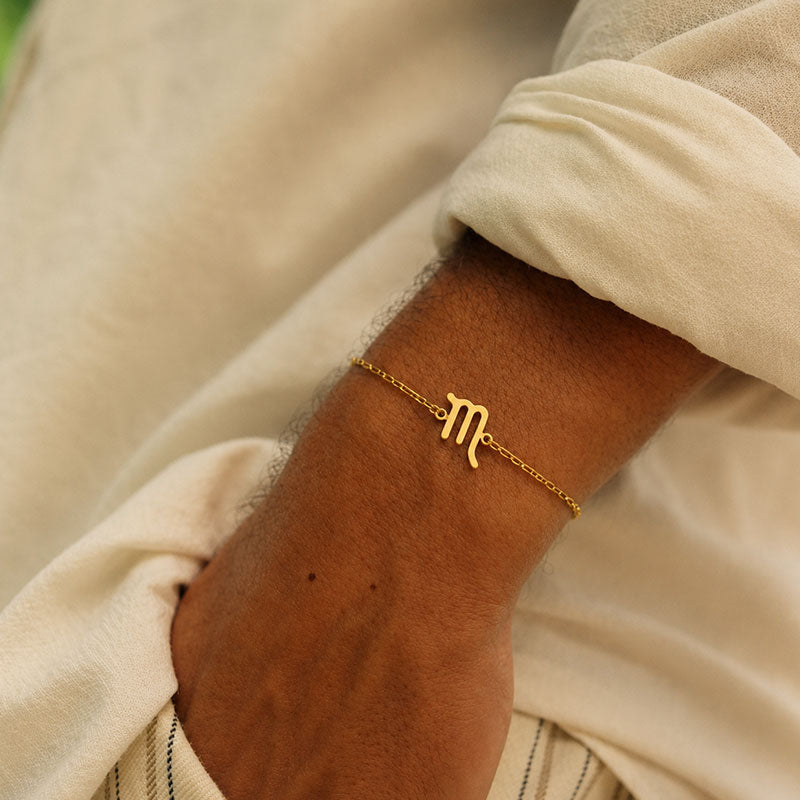 Scorpio Zodiac Bracelet