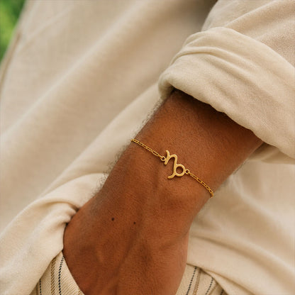 Capricorn Zodiac Bracelet