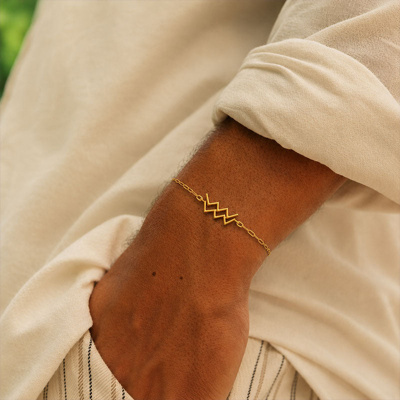 Aquarius Zodiac Bracelet
