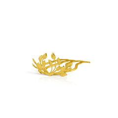Amber Leaves (French HairPin)