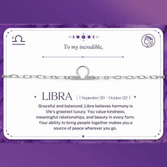 Libra Rakhi Bracelet