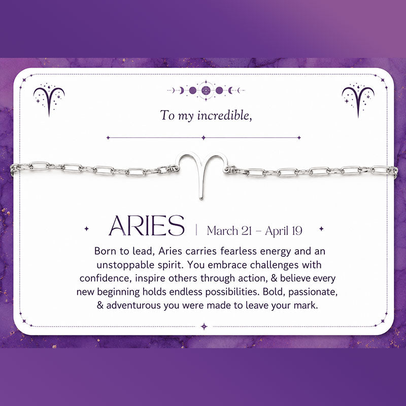Aries Rakhi Bracelet