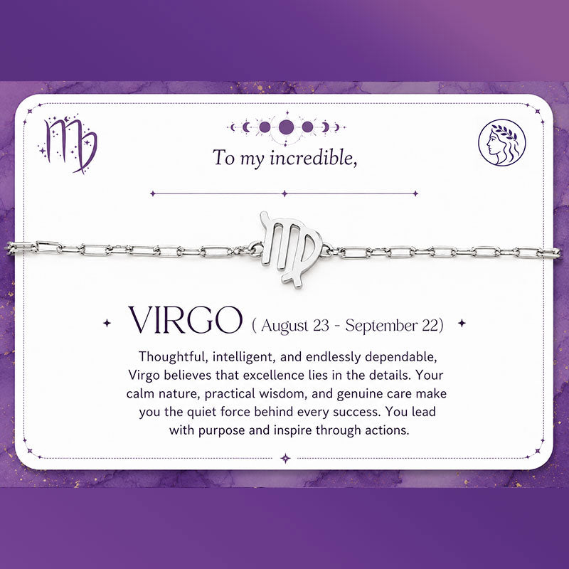 Virgo Zodiac Bracelet