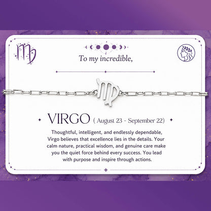 Virgo Zodiac Bracelet