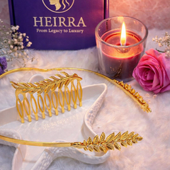 Aureva Lusture & Fern Leaf Gift Box