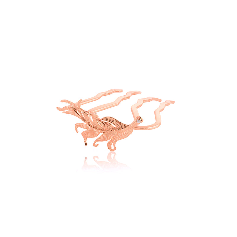 Dove Drift (French HairPin)