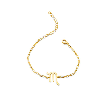 Scorpio Zodiac Bracelet