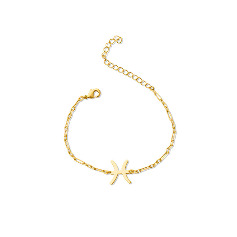Pisces Zodiac Bracelet