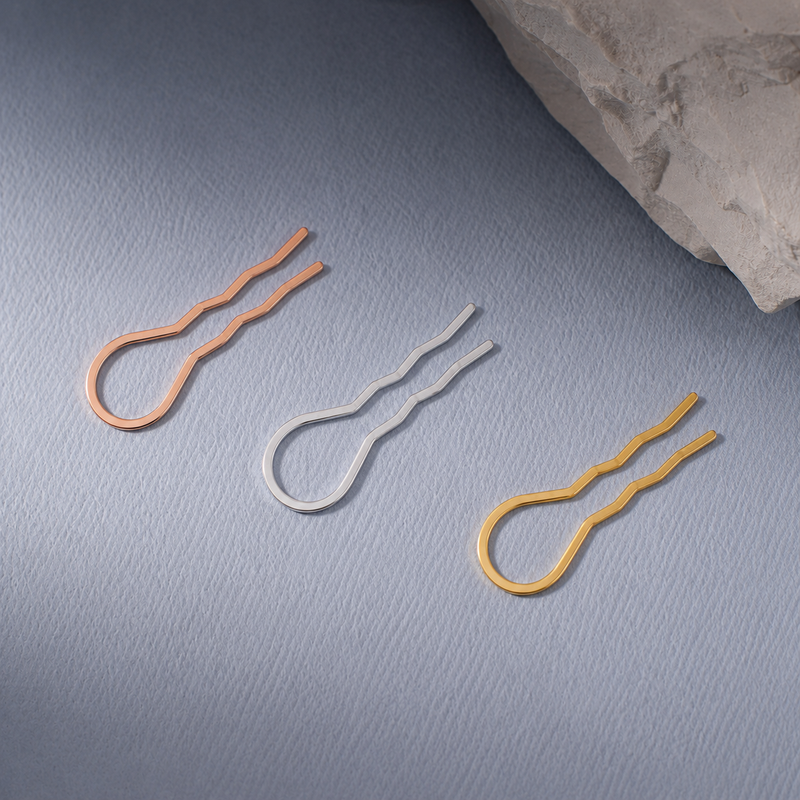 Plain (French HairPin)
