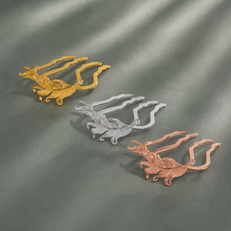 Dove Drift (French HairPin)