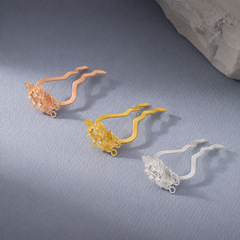 Grape Leaf (French HairPin)
