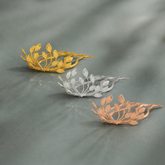 Amber Leaves (French HairPin)