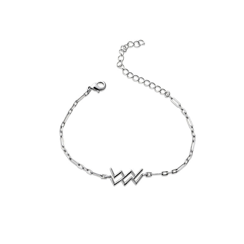 Aquarius Zodiac Bracelet