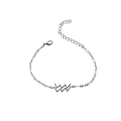 Aquarius Zodiac Bracelet