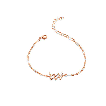 Aquarius Zodiac Bracelet
