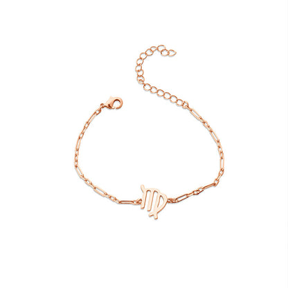 Virgo Zodiac Bracelet