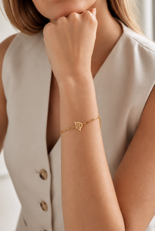 Virgo Zodiac Bracelet