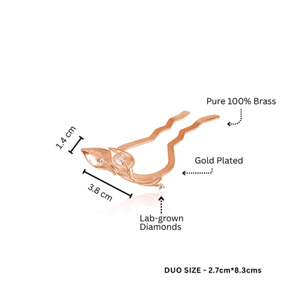 Bud Let (French Hair Pin)