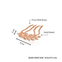 Olive Crest (French HairPin)