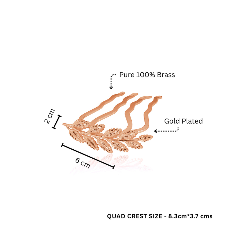 Olive Crest (French HairPin)