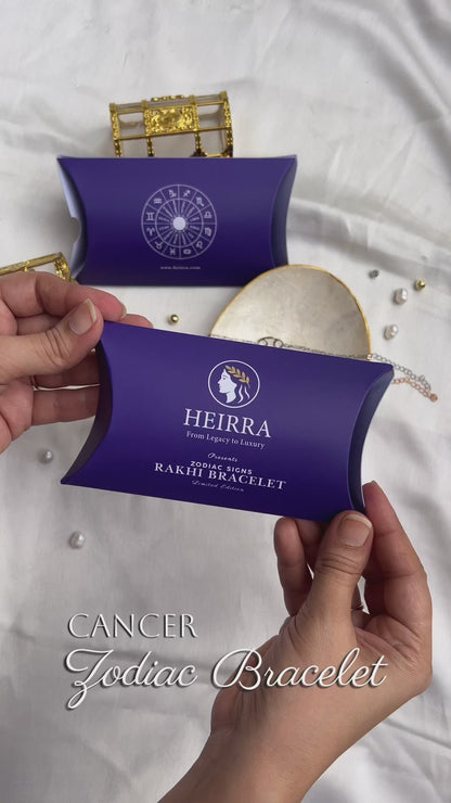 Cancer Zodiac Bracelet