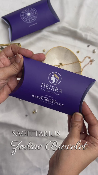 Sagittarius Zodiac Bracelet